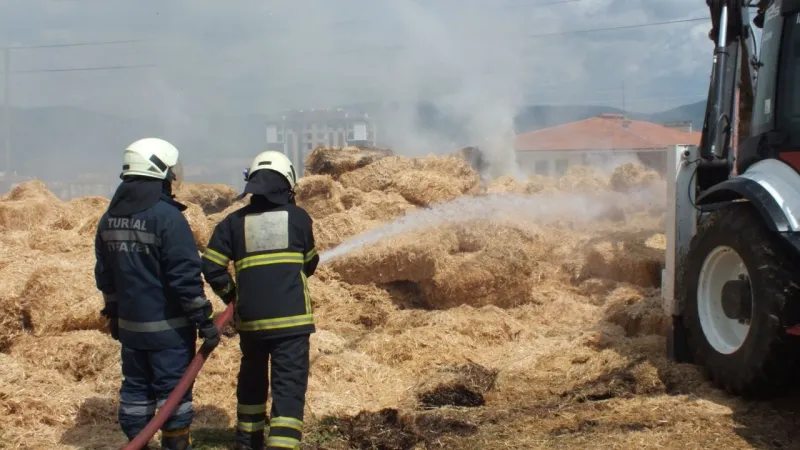 1 Saatte Tam 30 Ton Kül Oldu!