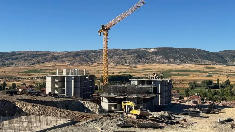198 TOKİ Konutu Yapılıyor Tokat'ın Bu İlçesi Değerini İkiye Katlıyor Binalar Hızla Yükseliyor Yeni Yaşam Alanı Geliyor