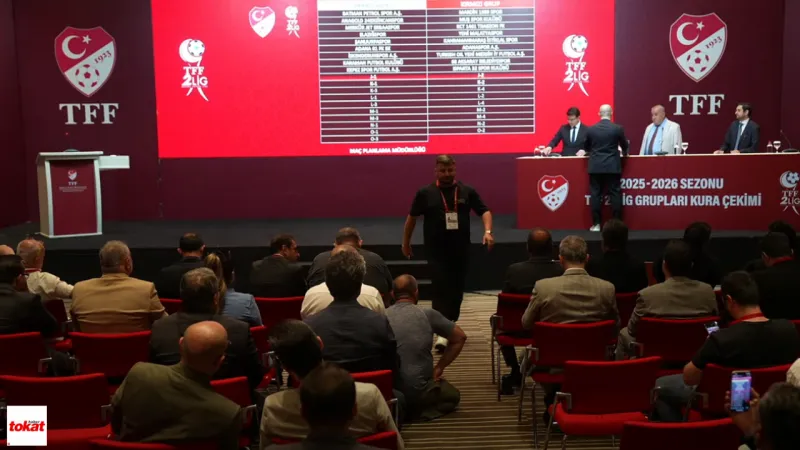 2025-2026 Sezonu TFF 2. Lig Grupları Kura Çekimi (CANLI)