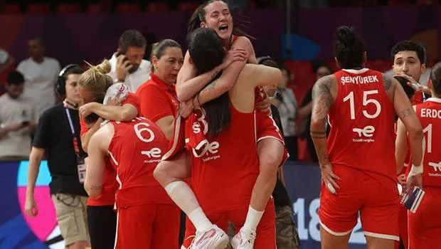 A Milli Kadın Basketbol Takımı'nın çeyrek finaldeki rakibi İtalya oldu!