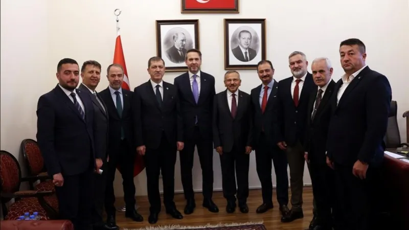AK Parti Tokat Heyetinden Bakan Bayraktar’a Ziyaret