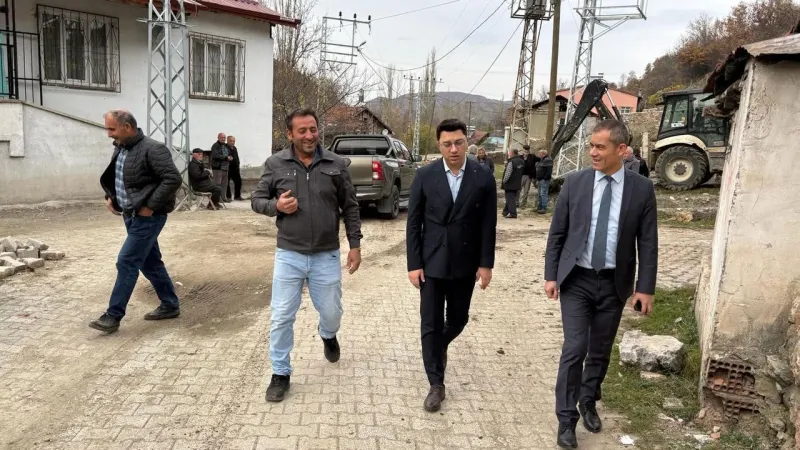 Almus Kaymakamı Çömen, Karadere köyünü ziyaret etti