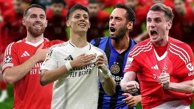 Arda Güler Real Madrid'de formanın hakkını verdi, Hakan Çalhanoğlu Inter ile Şampiyonlar Ligi finalinde! İşte bu sezon Türk yıldızların macerası