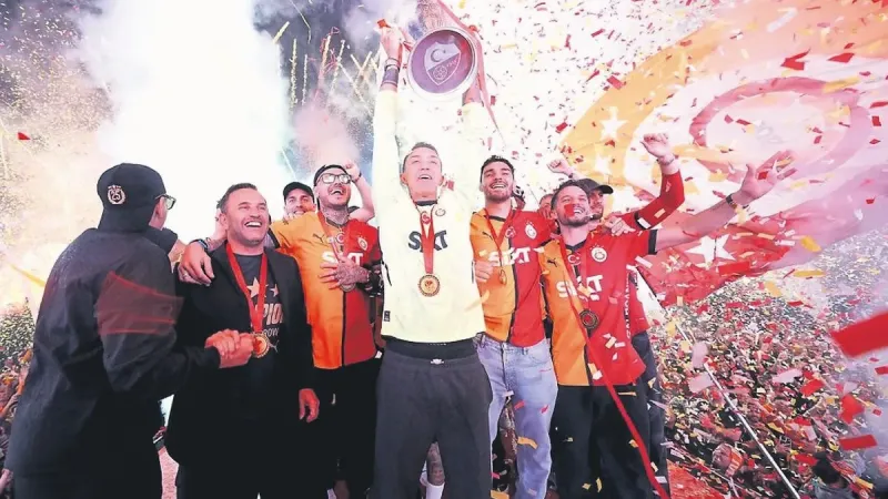 Aslan İstanbul'u Salladı! Galatasaray'ın Şampiyonluk Kutlaması