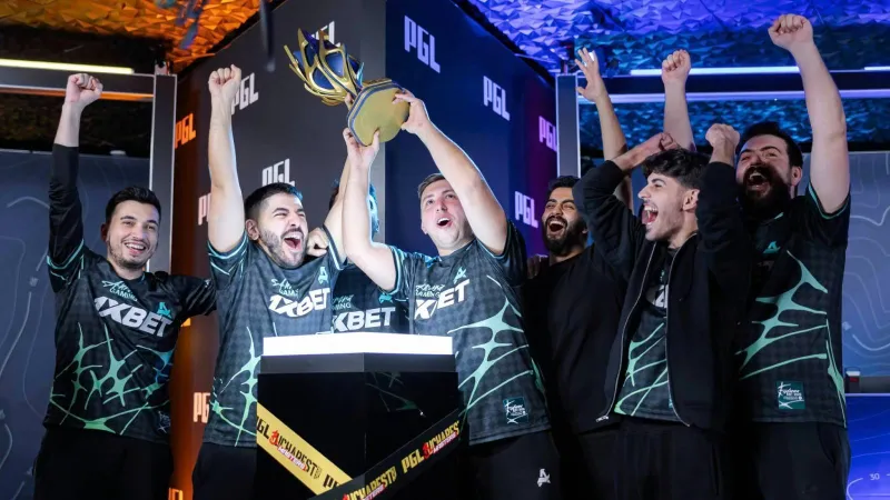Aurora Gaming CS2 takımı, PGL Masters Bükreş'te şampiyon oldu