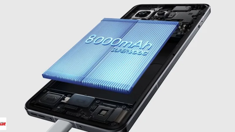 Batarya Değil Güç İstasyonu Olacak Günlerce Şarj Edilmeden Çalışacak 8 Bin mAh Batarya ve 100W Hızlı Şarjı Olacak