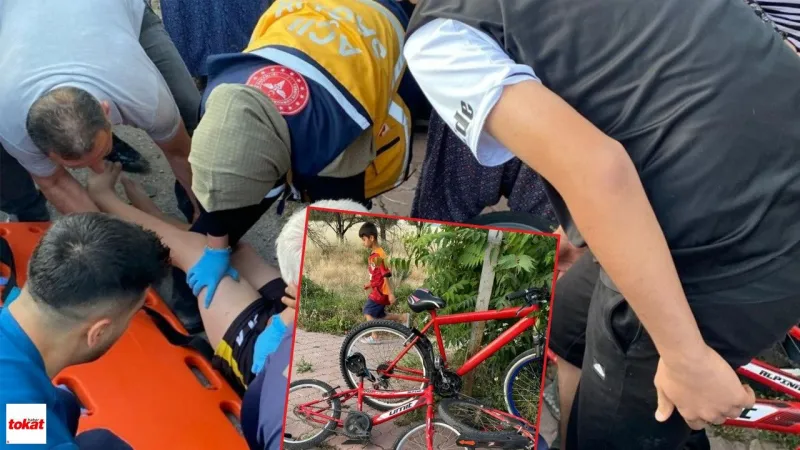 Bisiklet Süren Çocukların Arasına Araç Daldı: 3 Çocuk Yaralandı