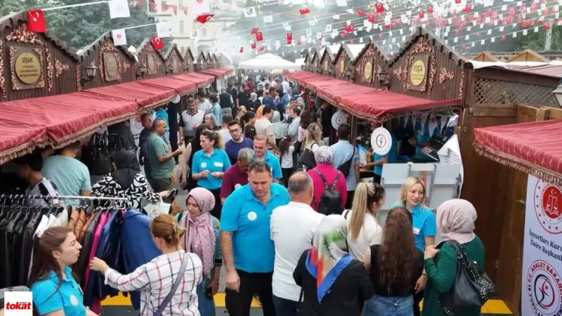 Bu Fuar Başka: Tokat'ın Salamura Bağ Yaprağı Kırıkkale'de Tanıtıldı