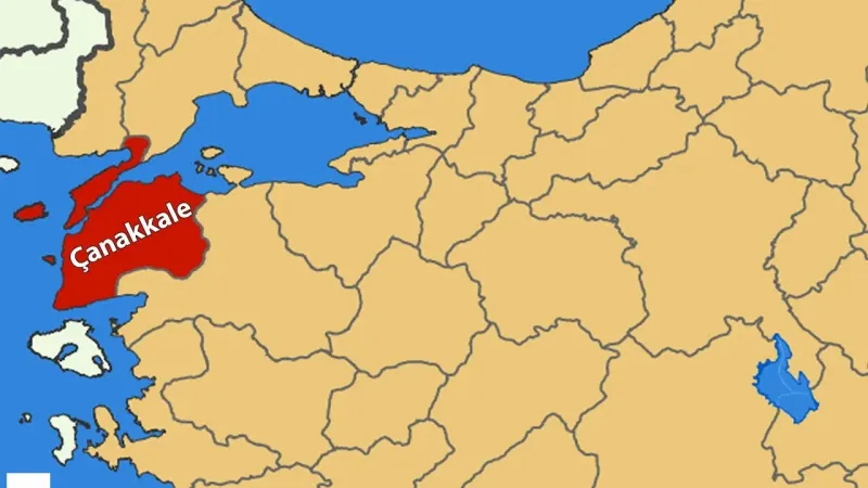 Çanakkale Gökçeada Açıklarında 4.6 Büyüklüğünde Deprem!