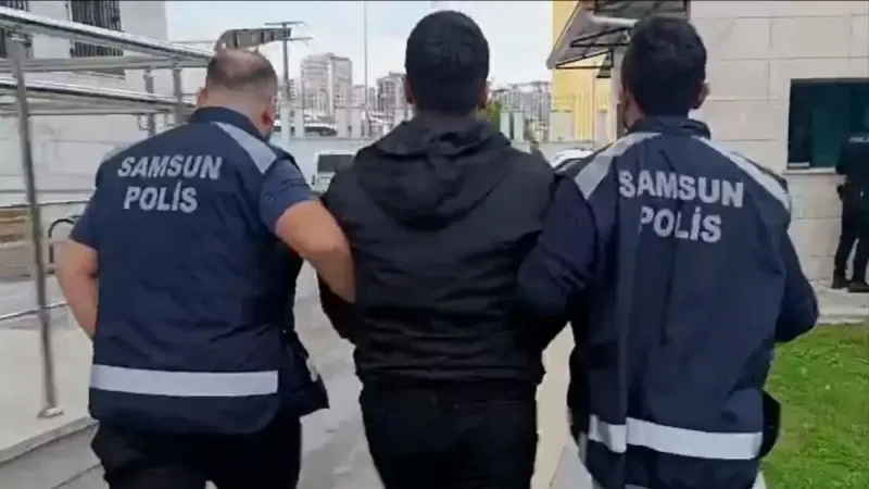 Çocuk teslimi sırasında silah patladı!
