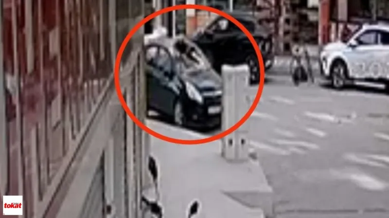 Dehşet Anı Kamerada: 6 Yaşındaki Çocuk 5. Kattan Otomobilin Üzerine Düştü