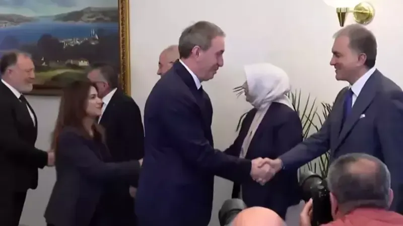 DEM Parti-AK Parti görüşmesi başladı