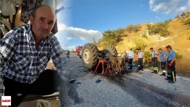 Devrilen Traktörün Altında Kalan 56 Yaşındaki Sürücü Hayatını Kaybetti