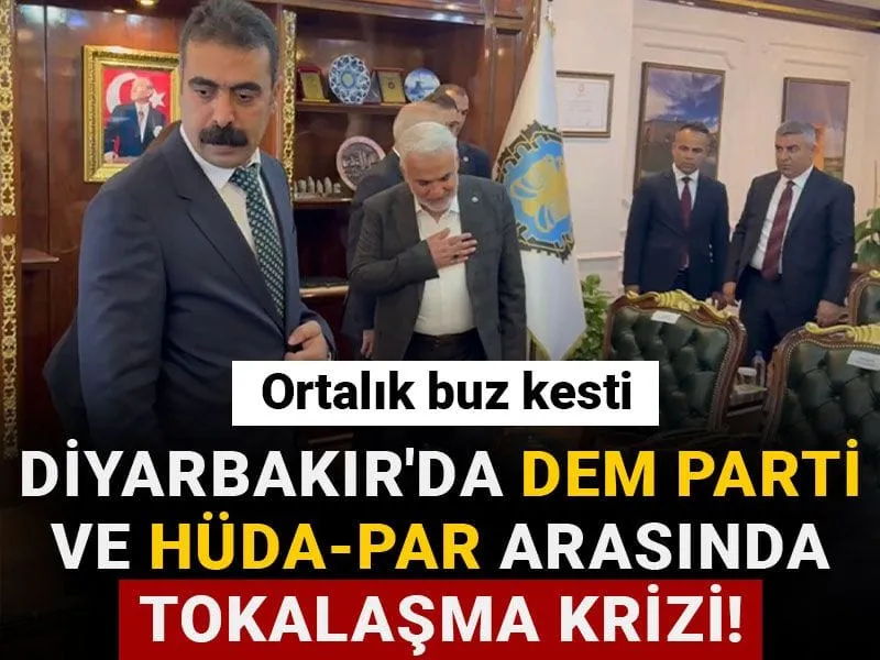 Diyarbakır'da Tokalaşma Şoku! DEM ve Hüda-Par Arasında Kriz Mi?