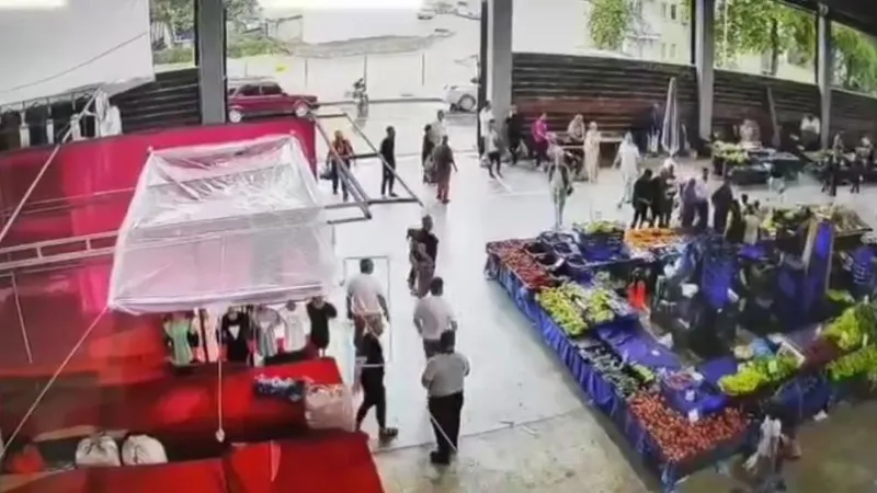 Edirne'de dehşet! Pazarcı zabıta memurunu darbetti: Ameliyata alındı