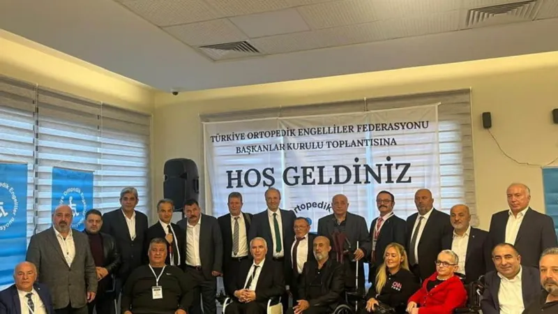 ENGELİ CAMİASI FLORYA'DA BULUŞTU: SORUNLAR VE TALEPLER TBMM KOMİSYON BAŞKANINA İLETİLDİ