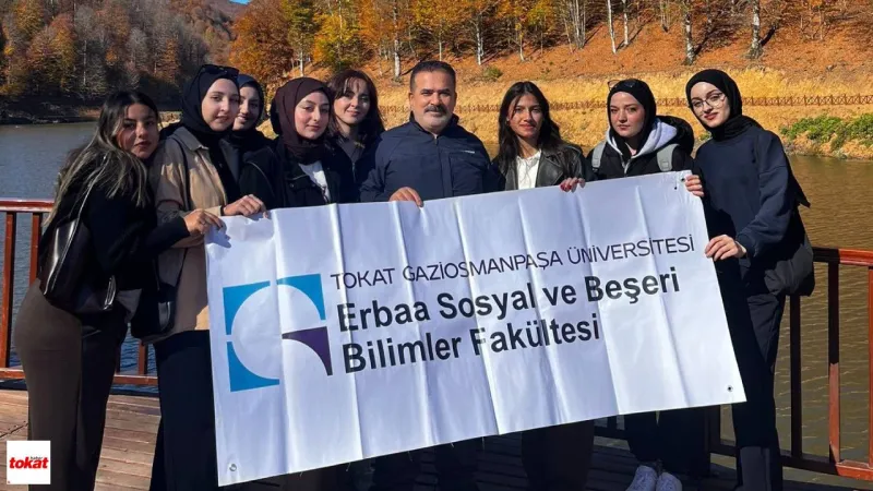 Erbaa'da Öğrencilerden Doğa Şöleni! Düden Gölü'nde Yürüyüş