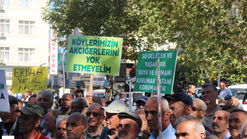 Erbaa'da Doğa Nöbeti: “Toprağımıza, Suyumuza Sahip Çıkıyoruz!”