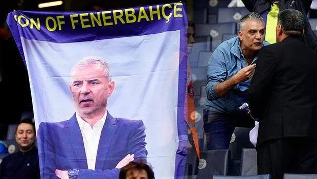 Fenerbahçe'de İsmail Kartal Şoku! Pankart Neden Kaldırıldı?