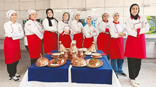 Geleceğin şefleri bu lisede yetişiyor