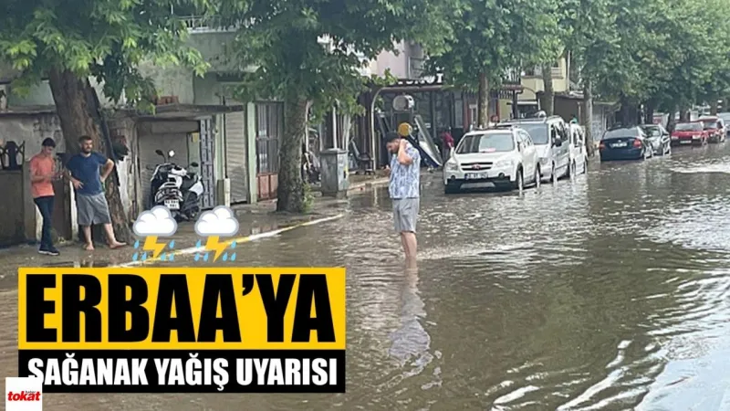 Erbaa'da Hava Şoku! Yağmur Geliyor, Sıcaklıklar Çakılıyor!