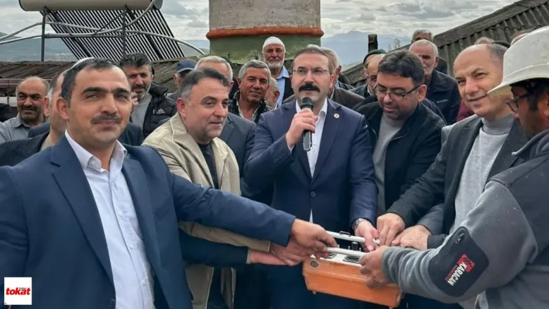 İbrahimşeyh Köyü’nde Yeni Camii’nin Temeli Dualarla Atıldı