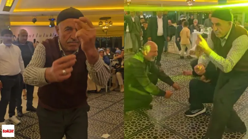 İhtiyar Delikanlılar Halayda Coştu! Gençlere Taş Çıkardılar