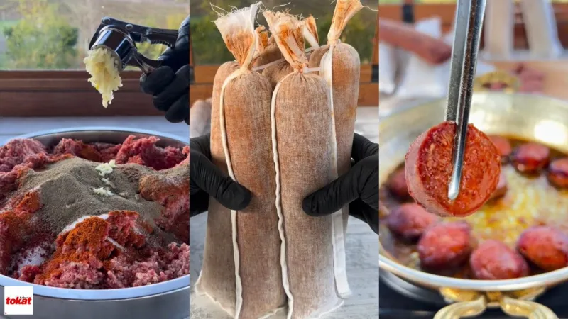 Instagram fenomeni Tokat bez sucuğunu Türkiye gündemine taşıdı