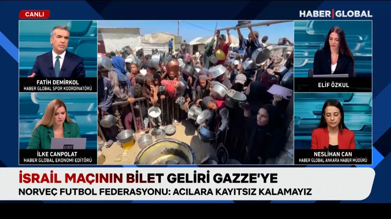 İsrail Maçı Bilet Geliri Gazze'ye Bağışlanıyor! Şok Karar