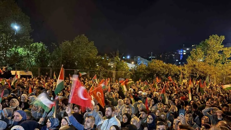 Sumud Filosuna İsrail Saldırısı! ABD Konsolosluğu Önünde Öfke Seli!