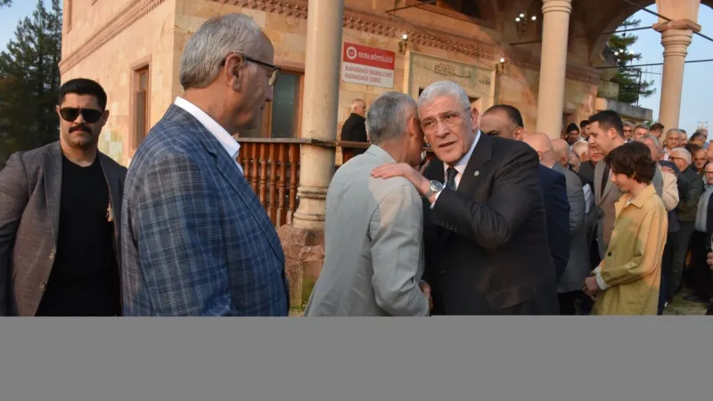 İYİ Parti Genel Başkanı Dervişoğlu, Ordu'da bayram namazının ardından konuştu: