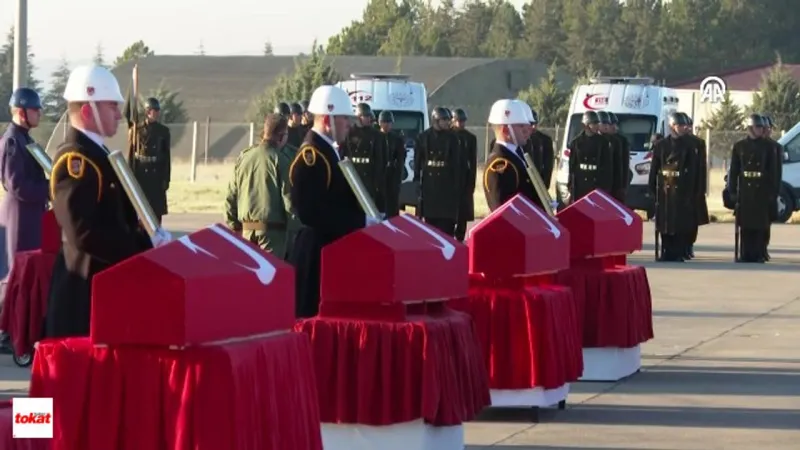 Şehitlerimizi Uğurluyoruz: Mürted Hava Üssü'nde Duygu Dolu Anlar!