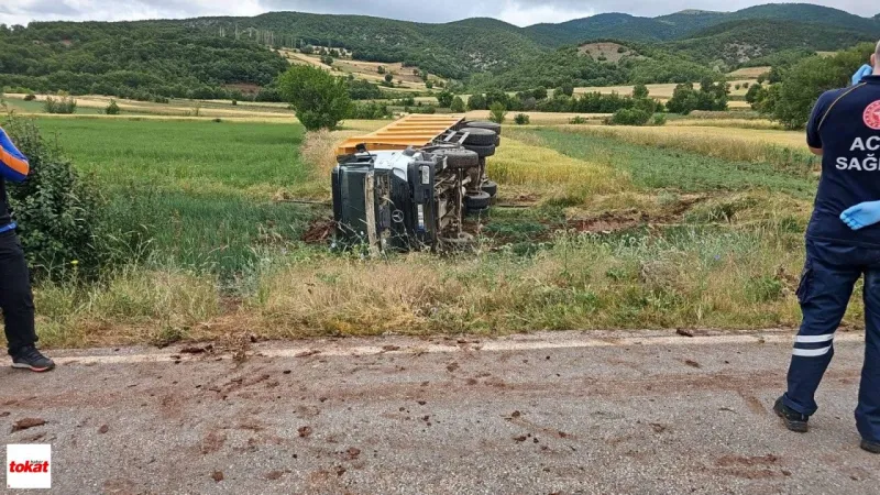 Kamyon Kazasında Sürücü Hayatını Kaybetti
