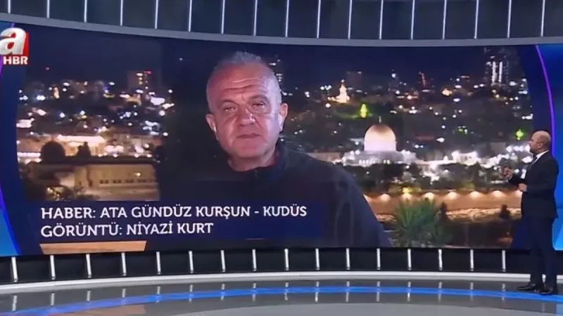 Katil İsrail Gazze’yi vurdu! Onlarca kişi enkaz altında: A Haber’de dikkat çeken yorum: Amaç arka planı karıştırmak!