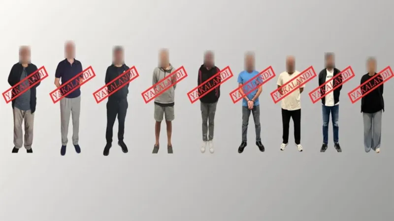 Kırmızı Bülten Alarmı! 9 Azılı Suçluya Şok Operasyon