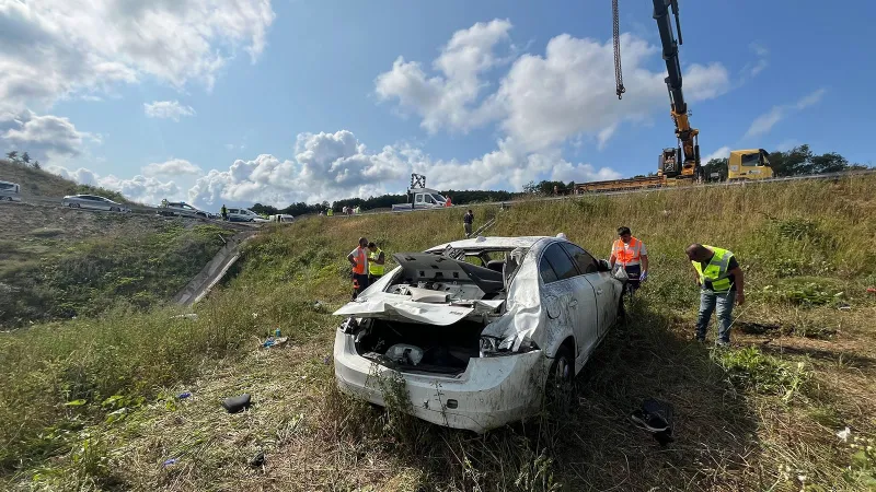 Kocaeli'de korkunç kaza: 4’ü ağır, 8 yaralı