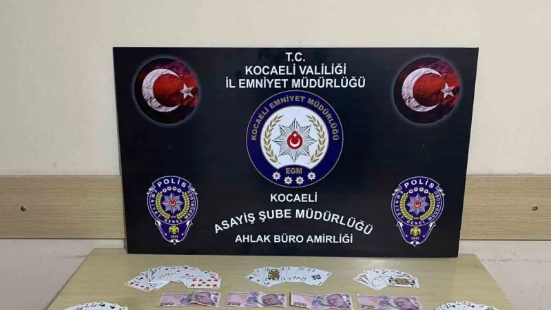 Kumar oynayan 9 kişiye 83 bin 223 TL ceza