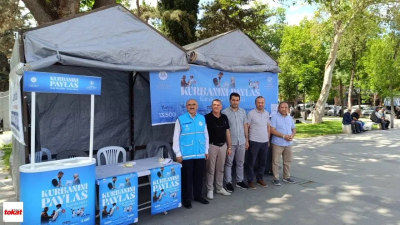 Kurban Bağış Standı Açıldı: Erbaa’da "Kurbanını Paylaş, Kardeşinle Yakınlaş" Çağrısı