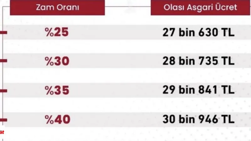 2026 Asgari Ücret Tahminleri: 30.000 TL Hayal mi Gerçek mi?
