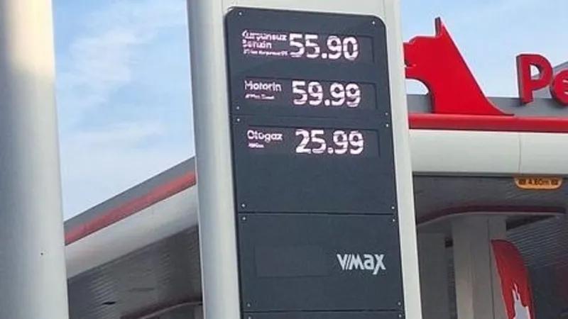 Tokat'ta Motorin Şoku! 60'a Ramak Kala Plaka Fiyatı mı Oldu?