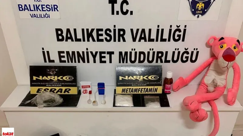 Narkotik Operasyonunda Pembe Panter Detayı!