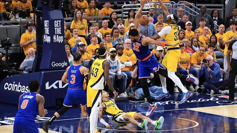 NBA Doğu Konferansı finalinde Knicks, Pacers karşısında ilk galibiyetini aldı