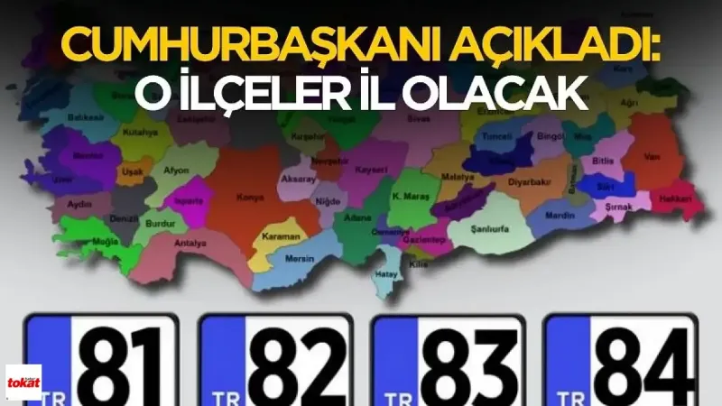 82. İl Plakası Müjdesi! Erdoğan'dan İl Olacak Yerlere Bomba Gibi Açıklama