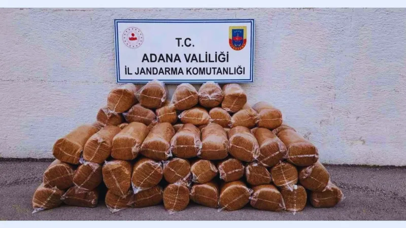 Adana'da Kaçak Tütün Operasyonu! O Tırda Neler Çıktı?