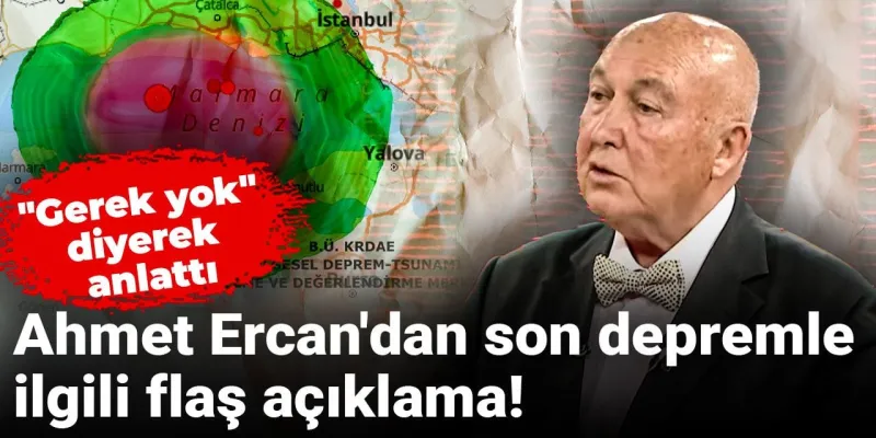 Ahmet Ercan'dan İstanbul Depremi Yorumu: Paniğe Gerek Var mı?