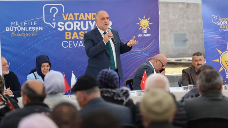 Canik'te Halkla Buluşma! Başkan Sandıkçı'dan Çözüm Odaklı Yaklaşım