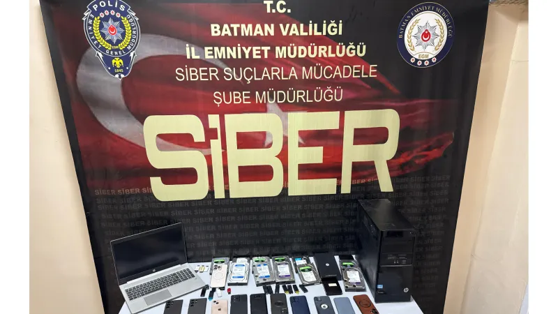Batman'da Siber Operasyon! 11 Tutuklama, Şok Detaylar Ortaya Çıktı!