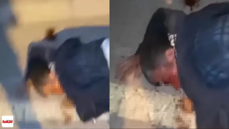 Kan Donduran Anlar: Dövdü, Bıçakladı, Bir de Video Çekti!