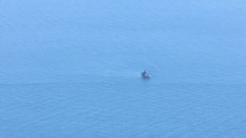 Antalya'da Helikopter Denize İndi! Personel Sağ mı?