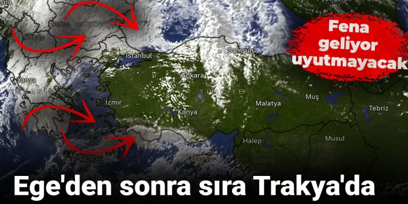 Trakya Alarmda! Libya Fırtınası Geliyor: Uyku Yok!
